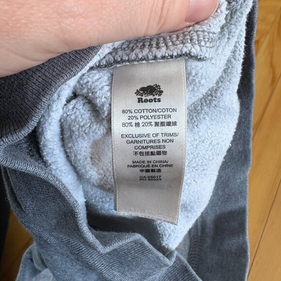 Baby Roots Kids Crewneck Grey Pink Size M 6-12 months - Picture 7 of 7